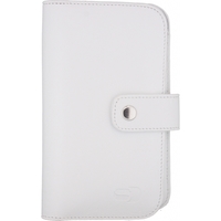 Senza Leather Wallet Slide Case White Size XXL