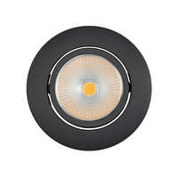 LED Downlight 5068 ECO FLAT TUN, rund, 38°, 6W, IP40, schwarz matt