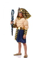 Disfraz de Faraón Musculoso para niño 6-7A