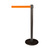 Barrier Post / Barrier Stand "Guide 28" | anthracite orange similar to Pantone 021 4000 mm