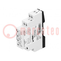 Module: spanning controle relais; 230VAC; op DIN-rail; SPDT; IP20