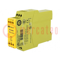 Module: safety relay; PNOZ X7; Usup: 24VAC; 24VDC; Contacts: NO x2