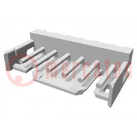 Connecteur: fil-carte; socle; mâle; PIN: 6; CT; Trame: 2mm; sur PCB