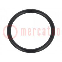 Joint O-ring; caoutchouc NBR; Thk: 2,5mm; Øint: 24mm; noir