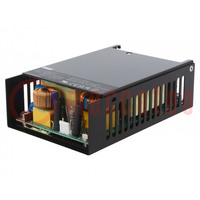 Power supply: switched-mode; open; 500W; 80÷264VAC; 18VDC; 18.33A