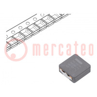 Inductor: wire; SMD; 6.8uH; 11.6A; 18.5mΩ; ±20%; 10.7x10x4mm; ETQP4M