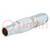Connector: circular; 0B; plug; male; PIN: 7; soldering; for cable