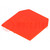 End/partition plate; red; Width: 1mm; polyamide; -25÷100°C