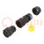 Connector: circular; plug; for cable; PIN: 5; male; with contacts