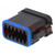 Connector: wire-wire; PX0; female; plug; for cable; PIN: 12; black