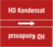 Rohrmarkierungsband ohne Gefahrenpiktogramm - HD Kondensat, Rot, 10.5 x 12.7 cm