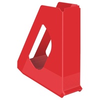 Iratpapucs műanyag Esselte Europost Vivida A/4 7.2 cm gerinccel piros 623935