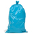 Müllsäcke 240l, 650 + 550 x 1350 mm ( B + Seitenfalte x L) - blau, 60µ