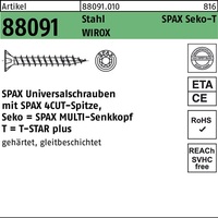 Schraube R 88091 SEKO/T-STAR 6x 50/43-T3