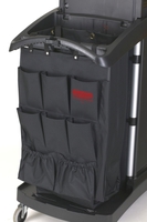 Aufbewahrer mit Beutel aus Stoff, Rubbermaid, VB 000990, Schwarz