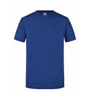 James & Nicholson Figurbetontes Rundhals-T-Shirt Herren Slim Fit JN911 Gr. L royal
