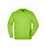 James & Nicholson Klassisches Komfort Rundhals-Sweatshirt Kinder JN040K Gr. 140 lime-green
