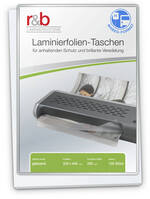 Laminierfolien A3 (320 x 445 mm), 2 x 250 mic, glänzend, für Fahrplanhalterung/Mabeg (100 Stück)