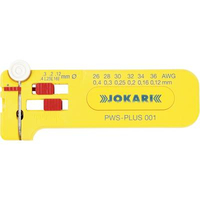 JOKARI 40024 PWS-PLUS 001 DÉNUDEUR DE FIL ADAPTÉ POUR FILS EN PVC 0.12 À 0.40 MM