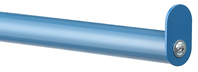 fetra® Barre de portée horizontale 370 mm, avec revêtement PVC et butée de sécurité