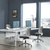 Bürostuhl / Drehstuhl CHESTER W Netzstoff grau hjh OFFICE