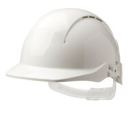 Centurion Concept Core Full Peak Slip Ratchet Vented Helmet White