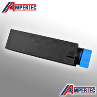 Ampertec Toner ersetzt Oki 45807111 schwarz