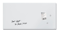 Sigel GL546 tableau magnétique & accessoires Verre 910 x 460 mm Blanc
