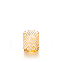 Balthasar 441102.004 Kerzenständer Glas Orange