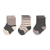 Lässig 1532003997-19 Socke Unisex Crew-Socken Grau 3 Paar(e)