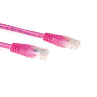 ACT CAT6A UTP 7m Netzwerkkabel Pink U/UTP (UTP)