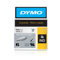 DYMO 18051 labelprinter-tape Zwart op wit