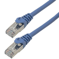 MCL 3m Cat6a S/FTP Netzwerkkabel Blau S/FTP (S-STP)
