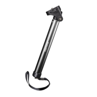 Mantona Griff Selfie-Stick Kamera Schwarz, Grau