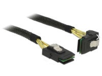 DeLOCK 83642 Serial Attached SCSI (SAS)-kabel 1 m Zwart
