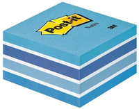 Post-It 7000033875 karteczka samoprzylepna Kwadrat Niebieski 450 ark. Samoprzylepny