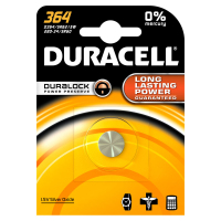 Duracell 364 Einwegbatterie SR60 Siler-Oxid (S)