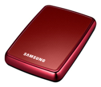 Samsung S Series 500GB S2 külső merevlemez Vörös