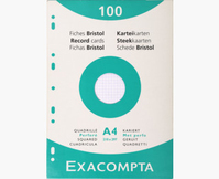 Exacompta 13606E index card White