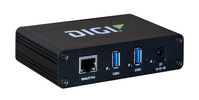 Digi AW02-G300 hub de interfaz USB 3.2 Gen 1 (3.1 Gen 1) Type-A 1000 Mbit/s Negro