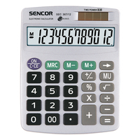 Sencor SEC 367/12 calculadora Bolsillo Calculadora básica Gris