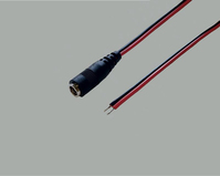 BKL Electronic 072079 kabel zasilające Czarny, Czerwony 2 m