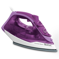 Tefal FV2836 Plancha vapor-seco Suela de cerámica 2400 W Púrpura, Blanco