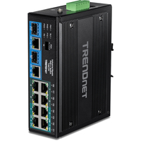 Trendnet TI-BG104 netwerk-switch Unmanaged Gigabit Ethernet (10/100/1000) Power over Ethernet (PoE) Zwart