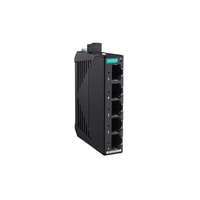 Moxa EDS-G2005-EL netwerk-switch Unmanaged Gigabit Ethernet (10/100/1000) Zwart, Groen