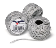 Pattberg WOLGA silber 15 x 20 m Kordel Ø 2 mm