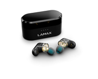 Lamax Duals1 Headset True Wireless Stereo (TWS) In-ear Oproepen/muziek USB Type-C Bluetooth Zwart