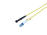 Microconnect FIB4310005 InfiniBand/fibre optic cable 0.5 m LC MT-RJ OS2 Yellow