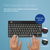 R-Go Tools Ergonomisch toetsenbord R-Go Compact Break, compact toetsenbord met pauzesoftware, QWERTY (ES), Bluetooth, zwart