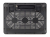 Conceptronic CNBCOOLPAD2F notebook hűtőpad 39,6 cm (15.6") Fekete